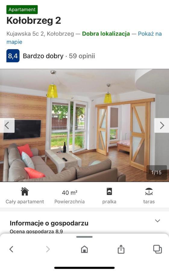 Malva Sun Dog Friendly Apartment With Garden Kolobrzeg Exterior photo